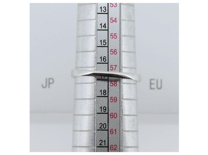 Autre Marque Platinring mit Diamant und Hauyn - Ansicht 8