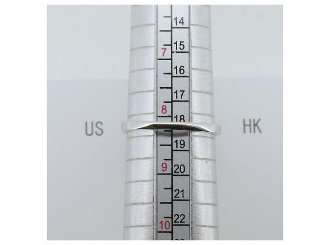 Autre Marque Platinring mit Diamant und Hauyn - Ansicht 9