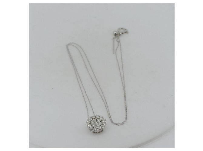Autre Marque Collana GSTV Platinum Diamond - vista 2