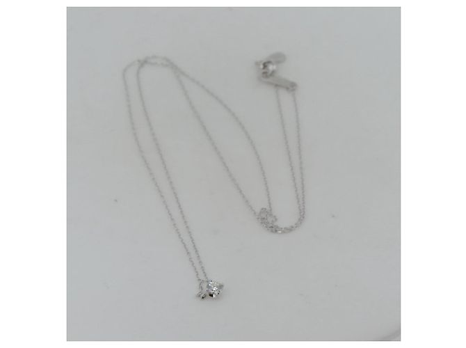 Autre Marque Vendome Aoyama Platin-Diamant-Halskette - Ansicht 2