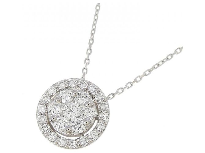 Autre Marque Collana Ponte Vecchio in platino e diamanti - vista 3