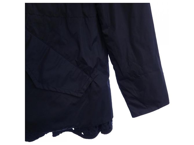 Giacca Moncler LOTUS Blu Navy - vista 7