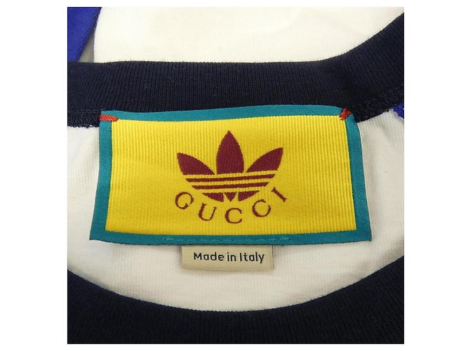 T-shirt en coton Gucci Adidas - vue 4