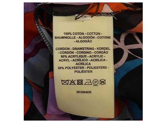 Hermès Vestido Hermes Fleurs Miroirhrond - vista 3