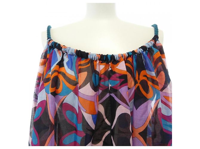 Hermès Vestido Hermes Fleurs Miroirhrond - vista 5