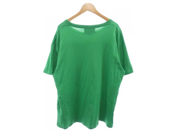 Camiseta de algodón Gucci verde - vista 2