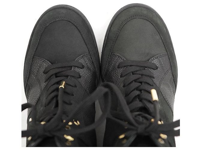 Sneakers alte Louis Vuitton Monogram in pelle e camoscio - vista 5
