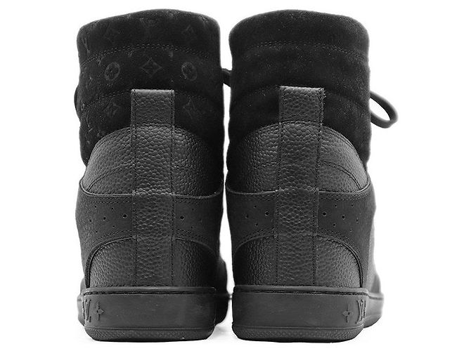 Sneakers alte Louis Vuitton Monogram in pelle e camoscio - vista 7