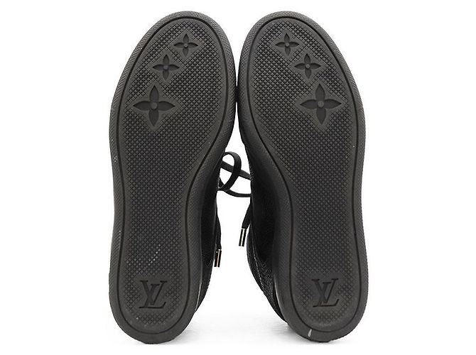 Sneakers alte Louis Vuitton Monogram in pelle e camoscio - vista 8