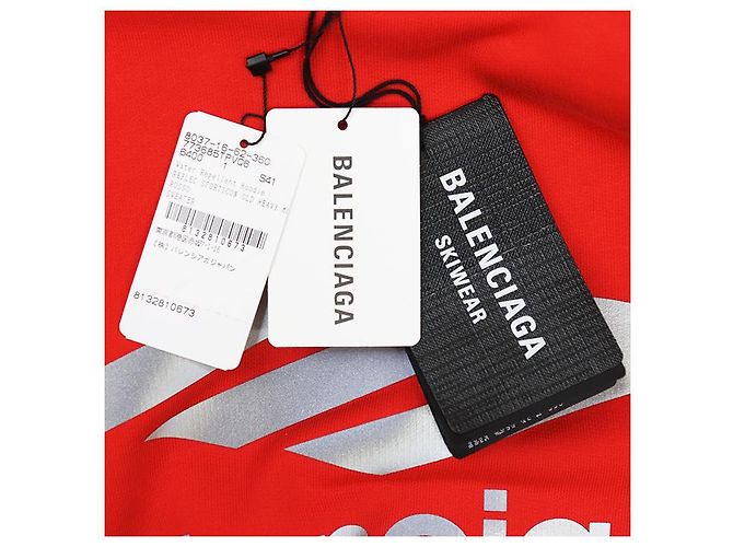 Sudadera con capucha de algodón Balenciaga - vista 10