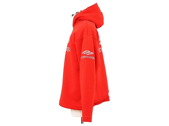 Sudadera con capucha de algodón Balenciaga - vista 11