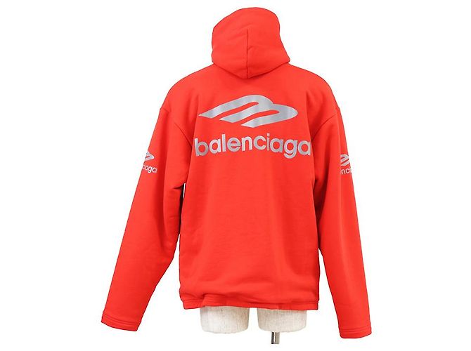 Sudadera con capucha de algodón Balenciaga - vista 4
