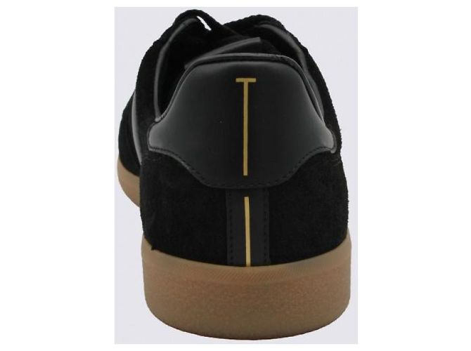 Sneakers Tom Ford NRC in camoscio nero - vista 6