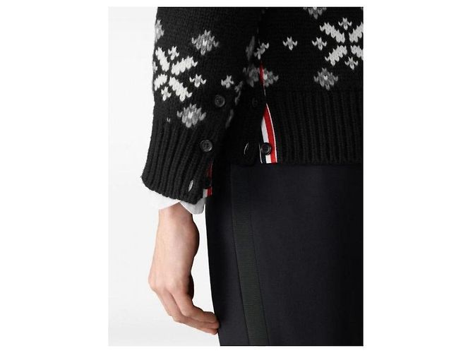 Thom Browne Islandischer Fair Isle Kaschmir-Cardigan - Ansicht 8