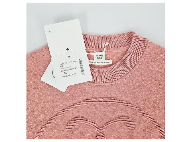 Hermès Lift Langarmpullover aus Kaschmir - Ansicht 10