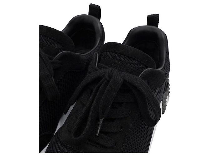 Hermès Sneakers Noir Black Suede Bouncing da donna - vista 6