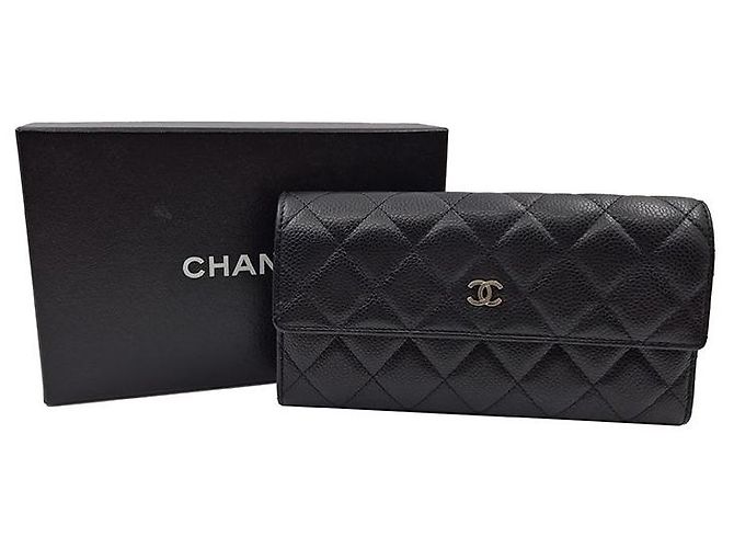 Chanel Cartera larga Classic Caviar - vista 7