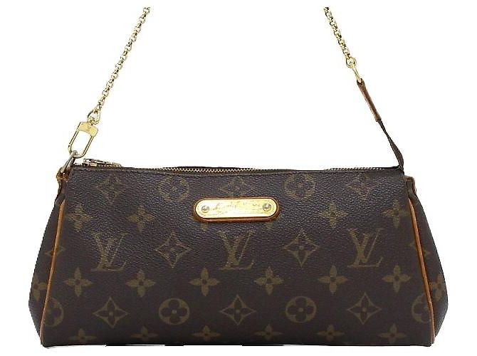 Eva Louis Vuitton Borsa a Tracolla Pochette Éva Clutch in Monogram Canvas - vista 2