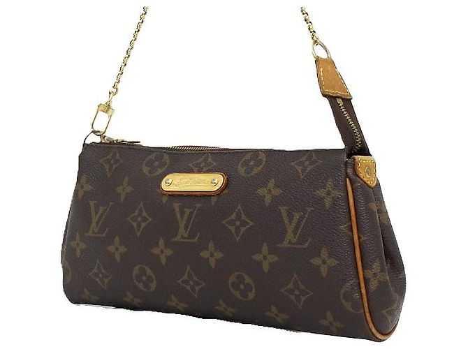 Eva Louis Vuitton Borsa a Tracolla Pochette Éva Clutch in Monogram Canvas - vista 3