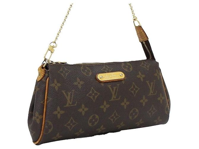 Eva Louis Vuitton Borsa a Tracolla Pochette Éva Clutch in Monogram Canvas - vista 4