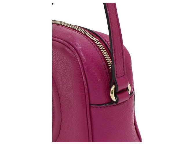 Gucci Borsa a spalla e crossbody Soho Small Disco Rosa - vista 10