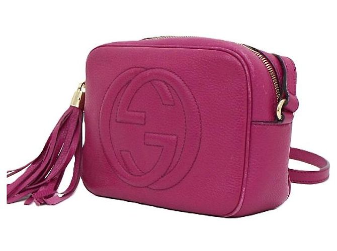 Gucci Borsa a spalla e crossbody Soho Small Disco Rosa - vista 2