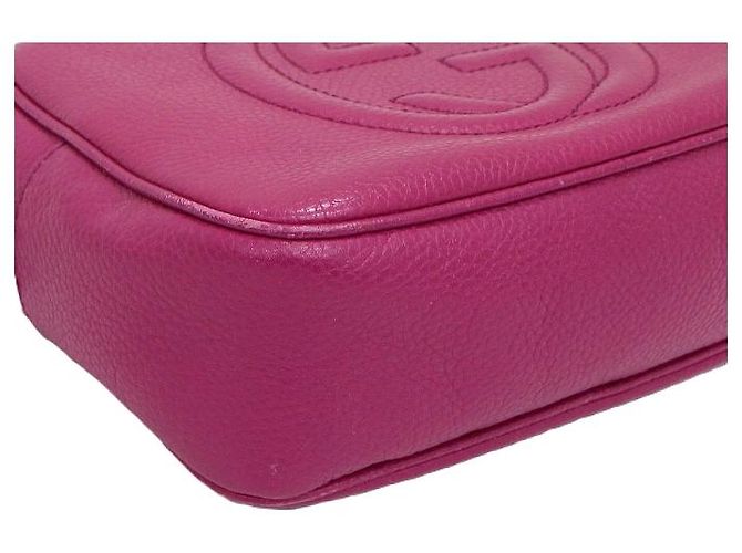 Gucci Borsa a spalla e crossbody Soho Small Disco Rosa - vista 7