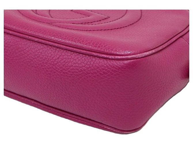 Gucci Borsa a spalla e crossbody Soho Small Disco Rosa - vista 8