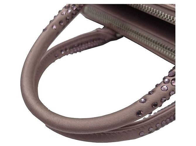 Prada Mini borsa tote Galleria Crystal - vista 4