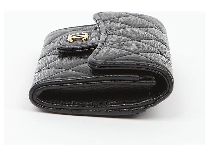 Chanel Tarjetero Classic de piel de becerro Gold - vista 5