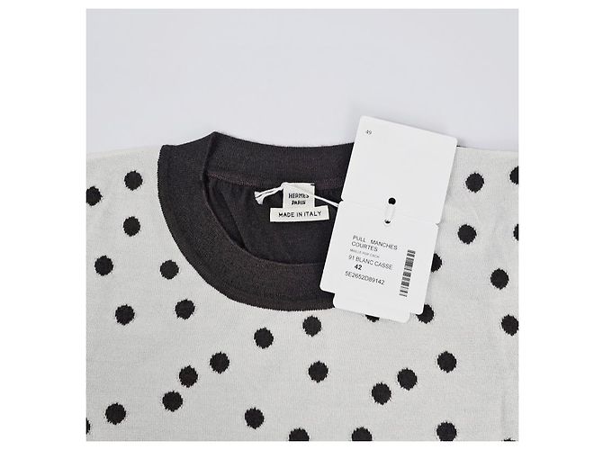 Hermès Jersey de cachemira de manga corta - vista 12