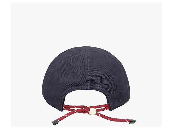Miu Miu Denim-Baseballkappe mit besticktem Logo - Ansicht 6