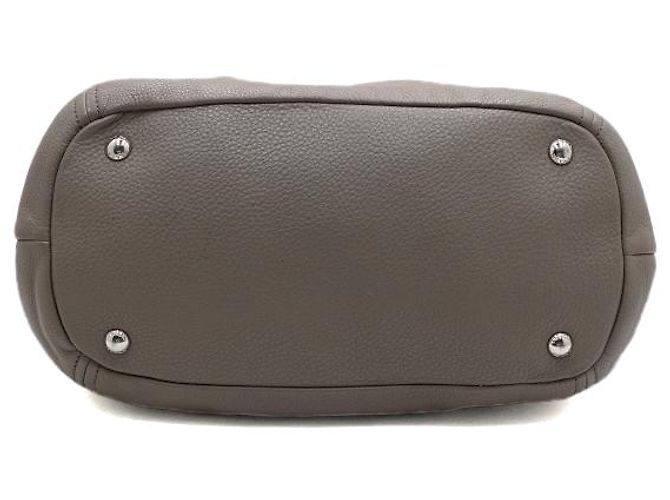 Prada Borsa a tracolla Hobo Argilla Vitello Phoenix Silver Logo - vista 6