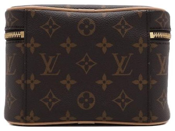 Louis Vuitton Borsa Tote Monogram Canvas Nice Mini Travel Case - vista 4
