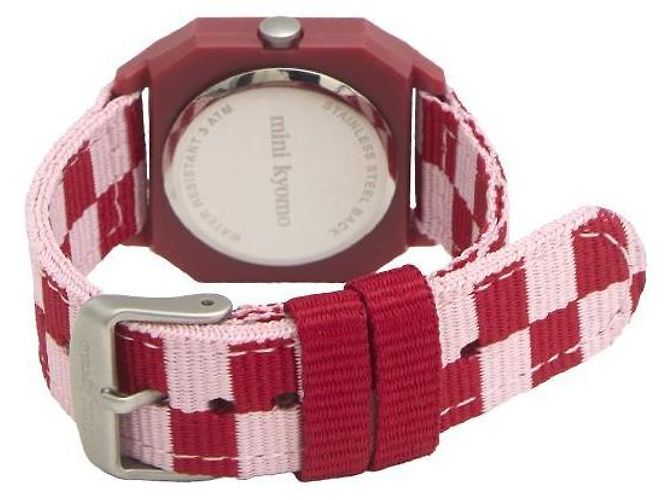 Autre Marque Relógio Checkered Raspberry Ice Cream - vista 5