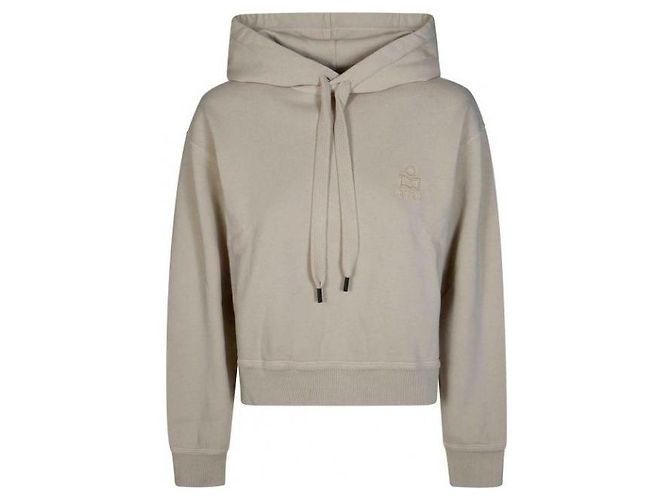 Isabel Marant Baumwoll-Sweatshirt Sand - Ansicht 4