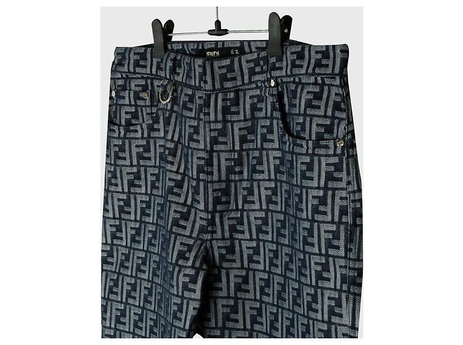 Pantalones vaqueros Fendi azules - vista 2