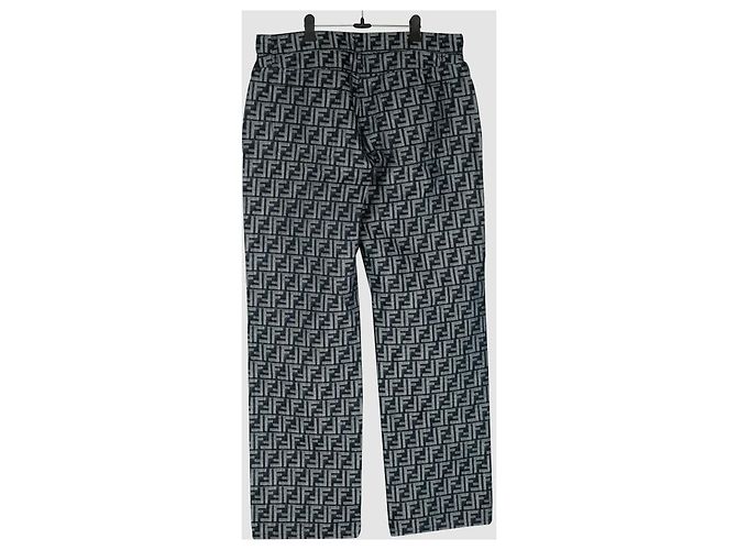 Pantalones vaqueros Fendi azules - vista 3