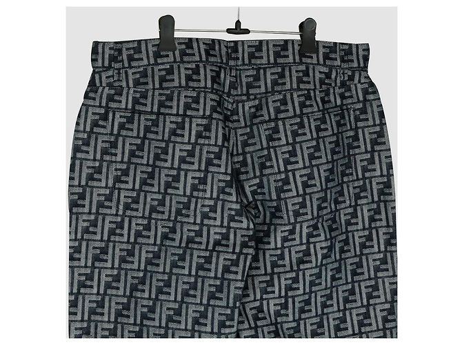 Pantalones vaqueros Fendi azules - vista 4