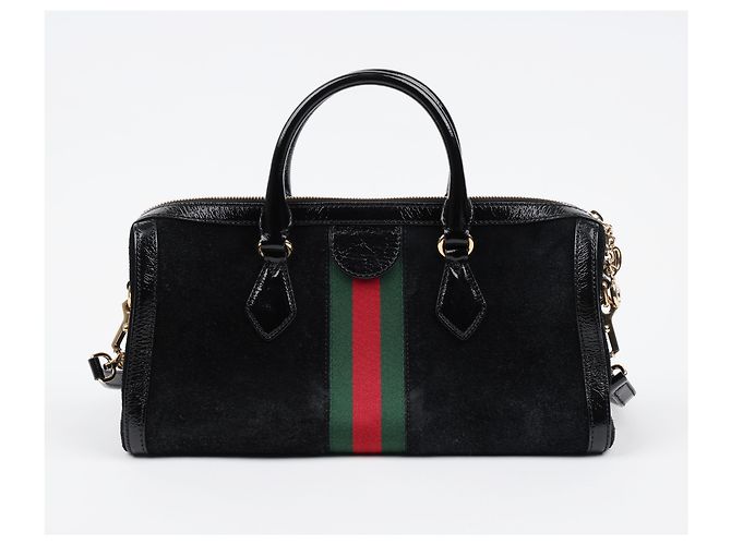 Gucci Ophidia Suede Medium Top Handle Bag Black Handtasche - Ansicht 4