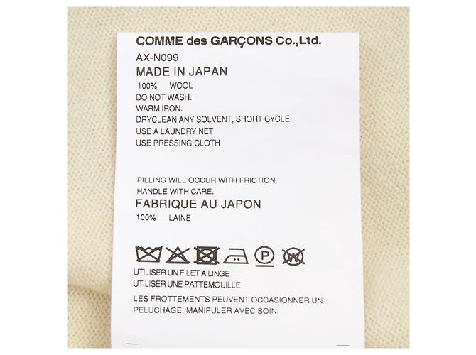 Comme Des Garcons Cardigan con patch a cuore rosa - vista 8