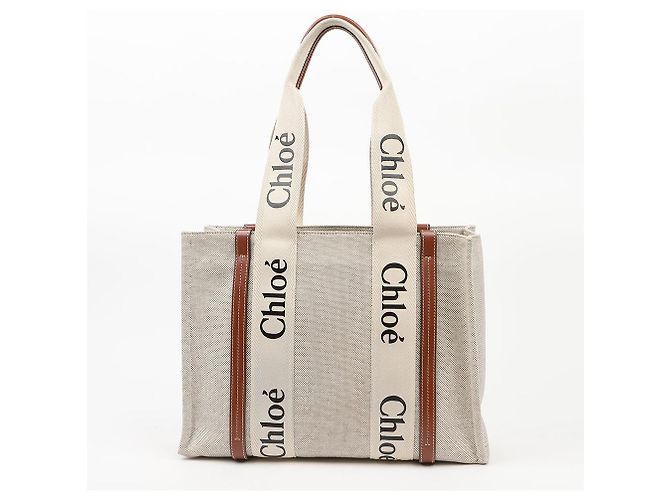 Chloé Woody Medium Tote Bag - view 4