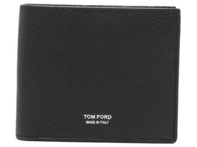 Tom Ford Grain Leather Classic Bifold Wallet - view 3