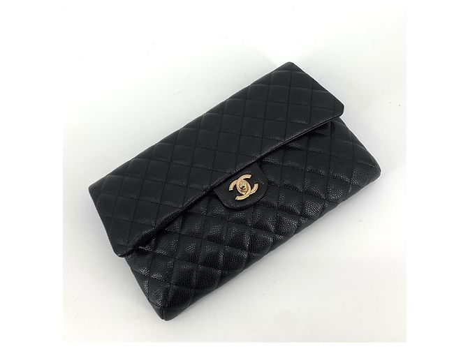 Chanel Clutch Classic Caviar Flap - vista 10