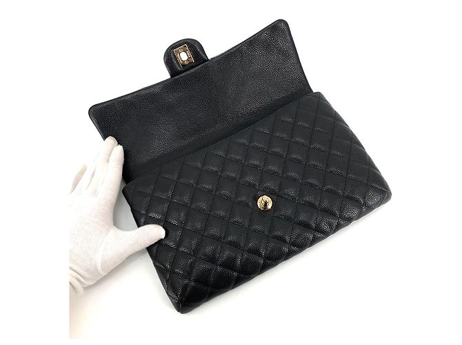 Chanel Clutch Classic Caviar Flap - vista 7
