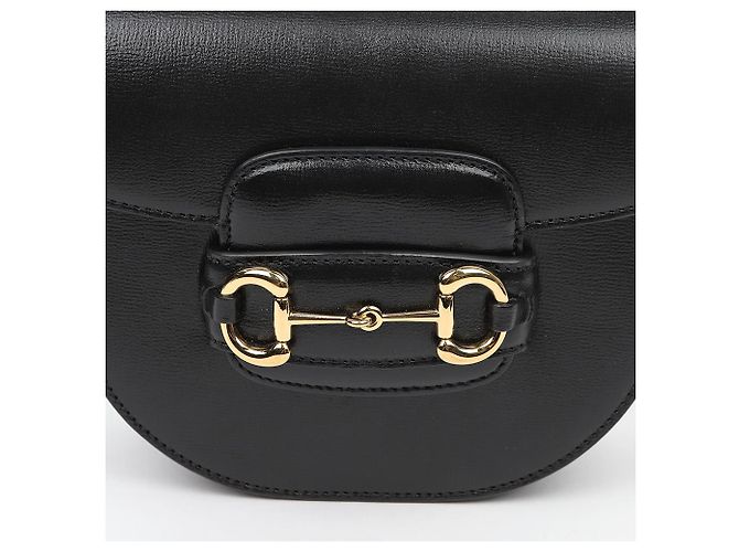 Gucci Horsebit Mini Schultertasche Schwarz - Ansicht 2