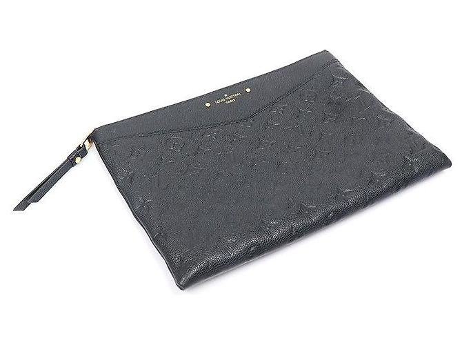 Louis Vuitton Monogram Empreinte Daily Pouch Clutch Black - Ansicht 4