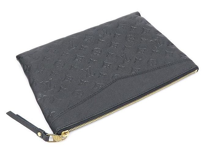 Louis Vuitton Monogram Empreinte Daily Pouch Clutch Black - Ansicht 5