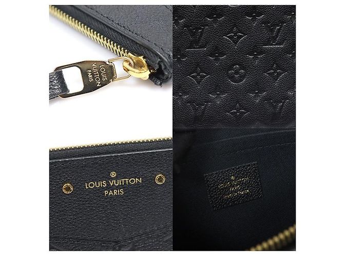 Louis Vuitton Monogram Empreinte Daily Pouch Clutch Black - Ansicht 7