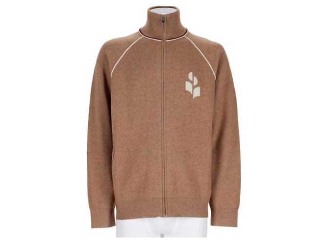 Isabel Marant Cardigan CMLG Camel Hellgrau - Ansicht 4